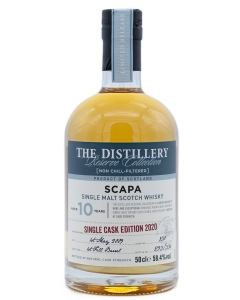 Scapa 10 Year Old 1st Fill Barrel #930 58.4%