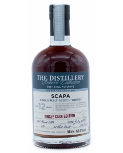 Scapa 12 Year Old 1st Fill Butt #609 Distillery Reserve Collection 60.2%